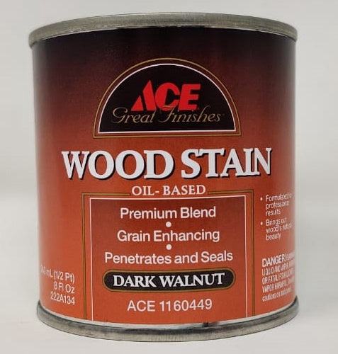 ACE Wood Stain Dark Walnut 1160449 1/2PT
