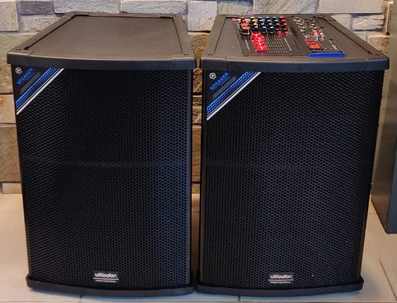 VLLIODOR Speaker Box 12" DS-3012 Powered Pair