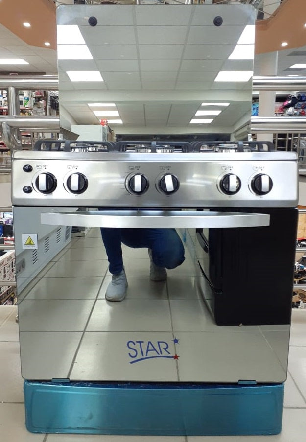 STAR Stove 5 Burner 30" SK30-5 Stainless Steel