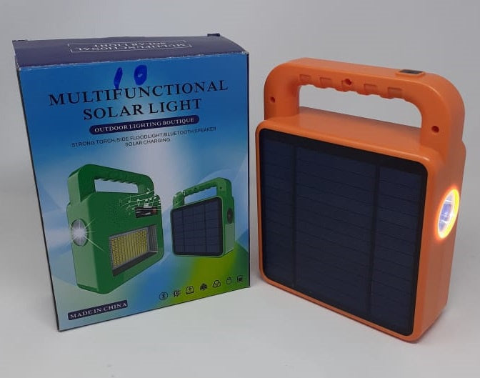Solar Lamp LED Torch Light with Bluethoot Multifuncational