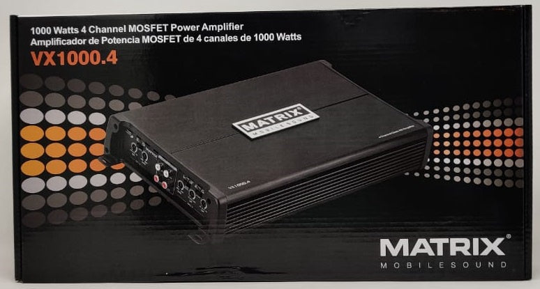 MATRIX Amplifier Car VX1000.4 4CH 1000W