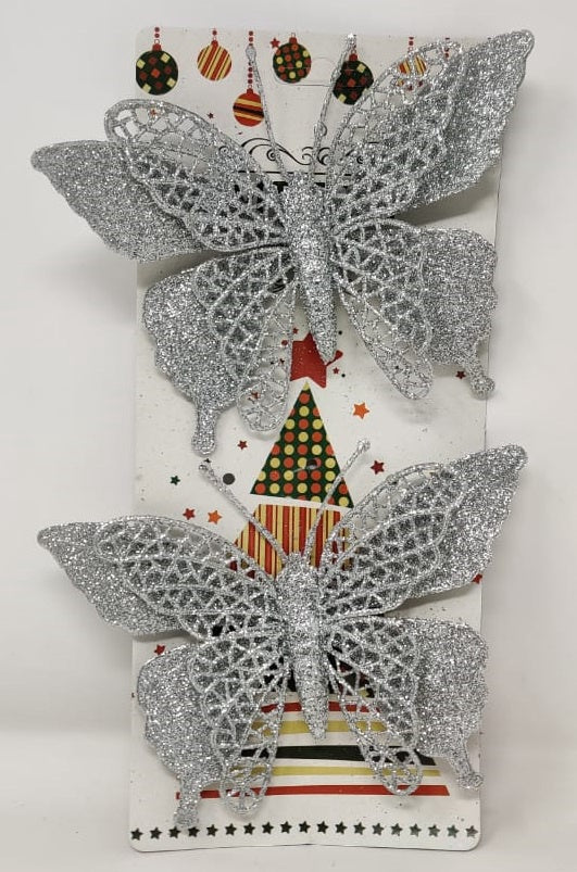 Christmas Decorations Butterfly VC17 2PCS Pack
