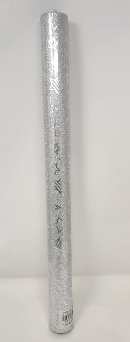 Wall Paper 45CM X 3M NEW-2 Silver