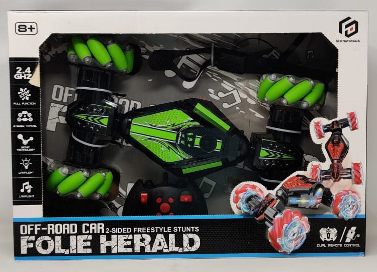 GENERIC Toy Folie Herald OFF-ROAD Car 2-SIDED Freestyle Stunts 2.4GHZ Remote Control S320