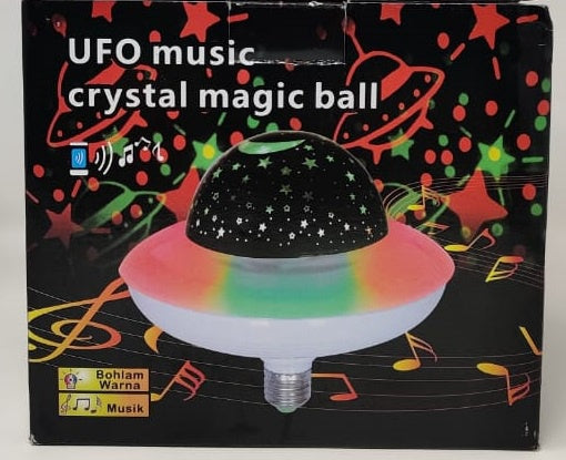 Bulb LED Ufo Music Crystal Magic Ball LE44