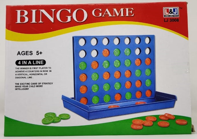 GENERIC Toy Bingo Game 4 IN A Line Lj 3008 CH225