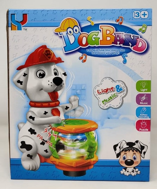 GENERIC Toy Dog Band Light & Music CH016