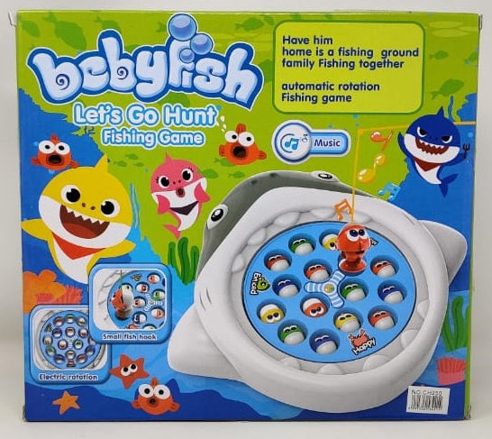 GENERIC Toy Baby Fish Let's Go Hunt Fishing Game 15PCS CH250