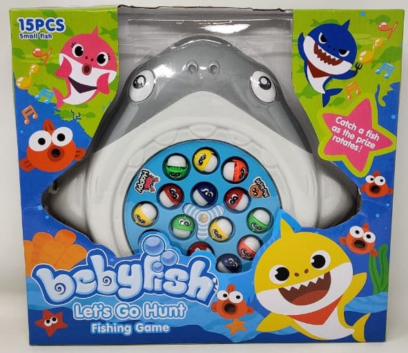 GENERIC Toy Baby Fish Let's Go Hunt Fishing Game 15PCS CH250