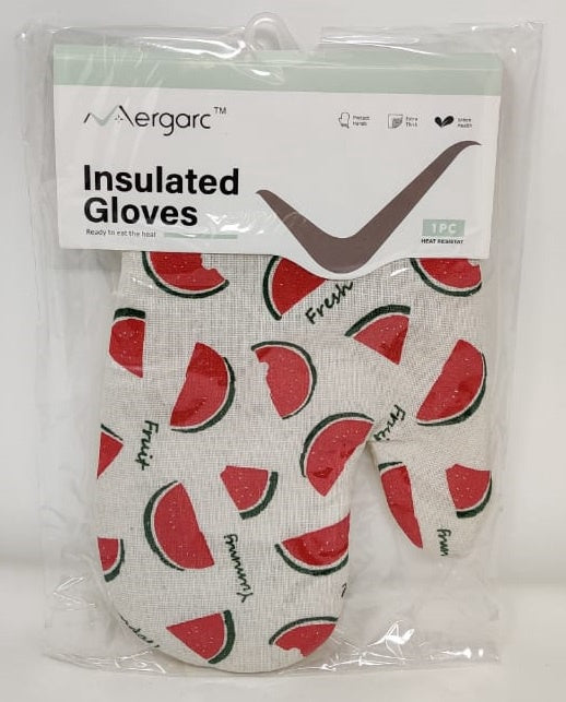 GENERIC Oven Mitt Insulated Gloves 1PC ON-010 Heat Resistat Mergarc
