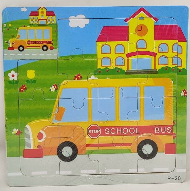GENERIC Toy Puzzle 6" X 6" 15PCS 9983