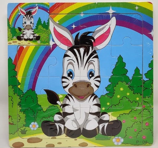 GENERIC Toy Puzzle 6" X 6" 15PCS 9983