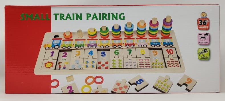GENERIC Toy Small Train Pairing Puzzle