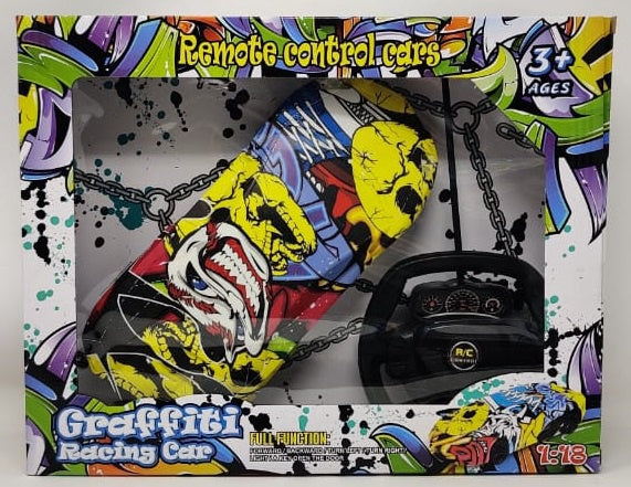 GENERIC Toy Graffiti Racing Car Remote Control CH142