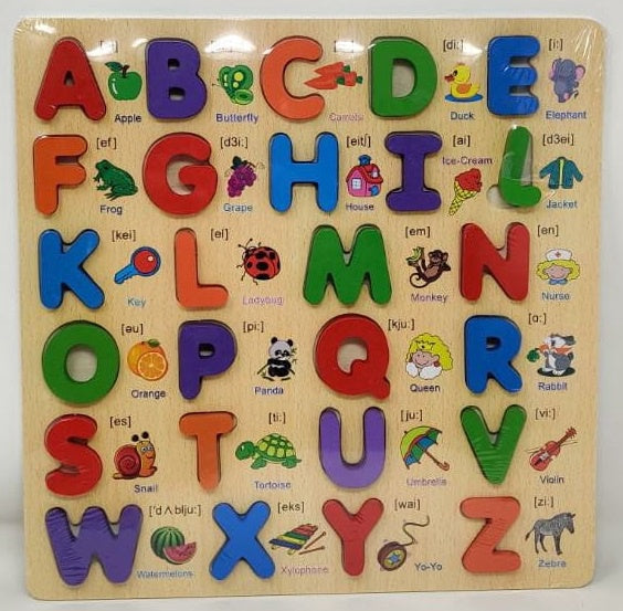 GENERIC Toy Abc Wood Board Puzzle YX32