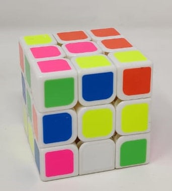GENERIC Toy Rubix Cube White CH194