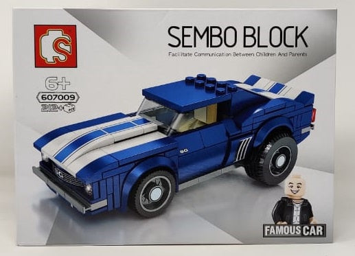 GENERIC Toy Sembo Block Famous Car 607009 CH347 / Red