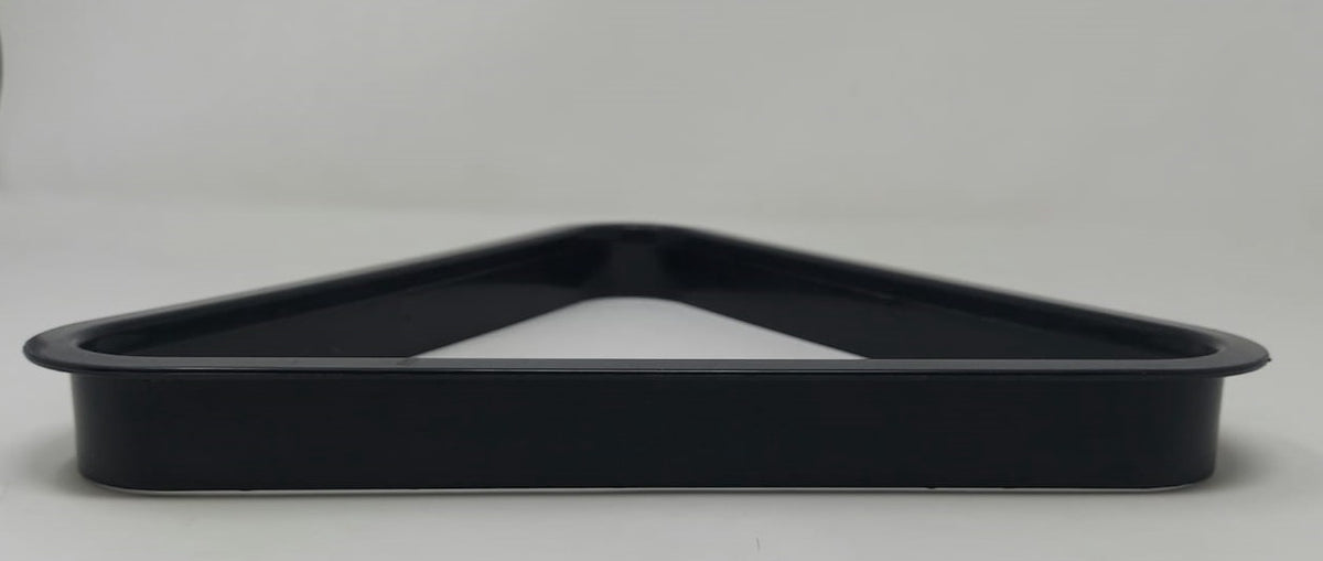 Pool Ball Triangle Plastic Black