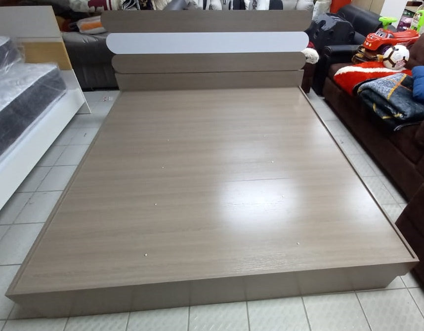 Bed Frame 915-6 Wood King A+B 1.8M with Storage