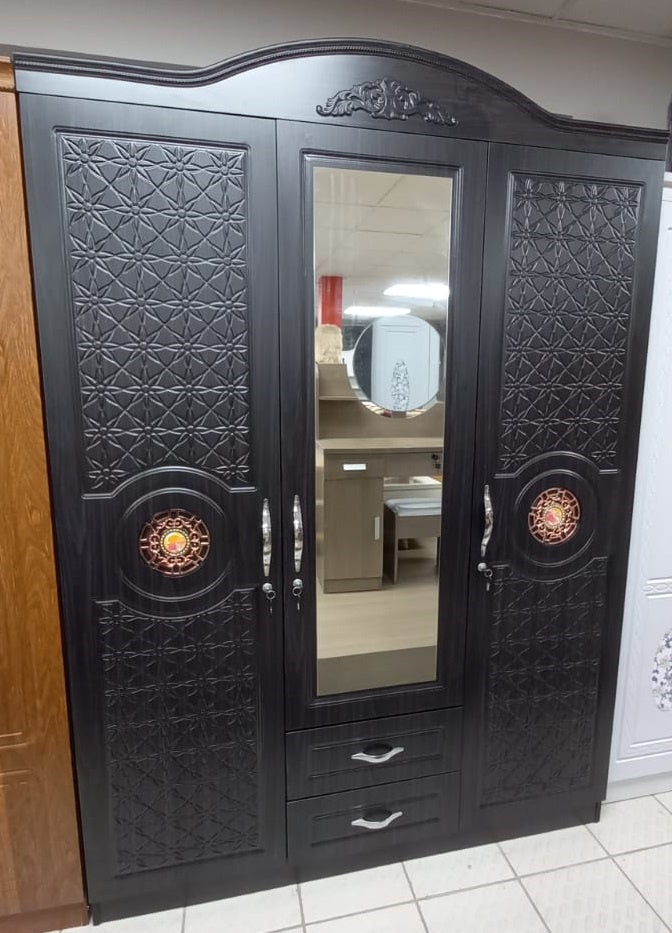 Wardrobe Tripple 9604-3 A+B+C Oak