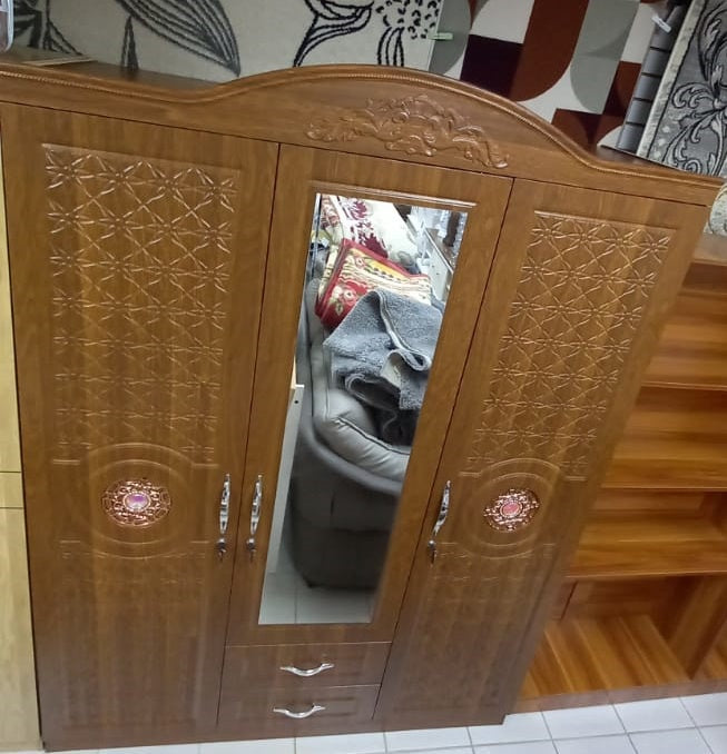 Wardrobe Tripple 9604-3 A+B+C Oak