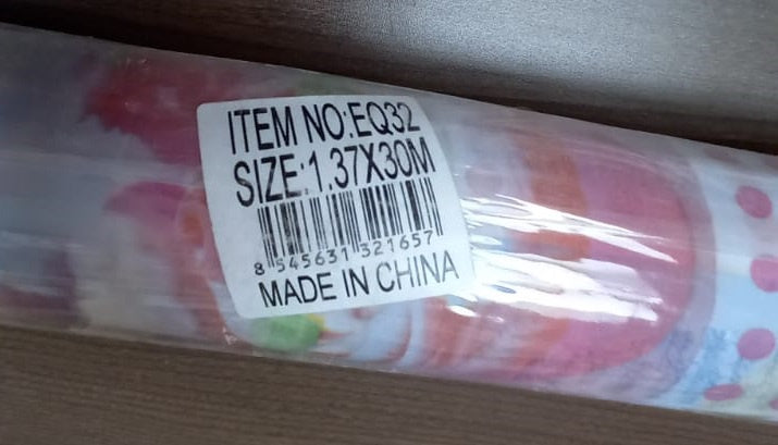 Table Plastic EQ32 54" 1.37 X 30M Sold Per Yard