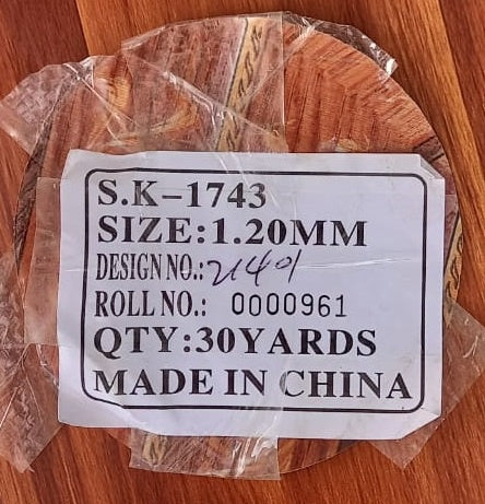 Vinyl (Vinolay) Flooring Thick SK-1743 #20901 1.2MM 72" X 30YDS Sold Per Roll