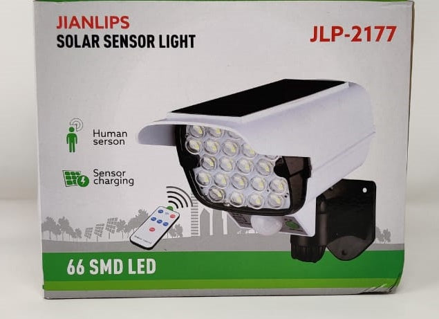 Solar Lamp LED Sensor JLP-2178 Jianlips 77SMD with Remote