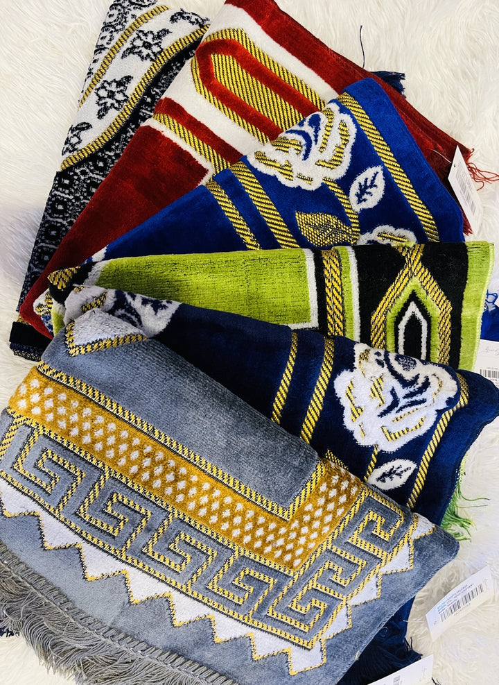Prayer Mats Various Colors & Patterns