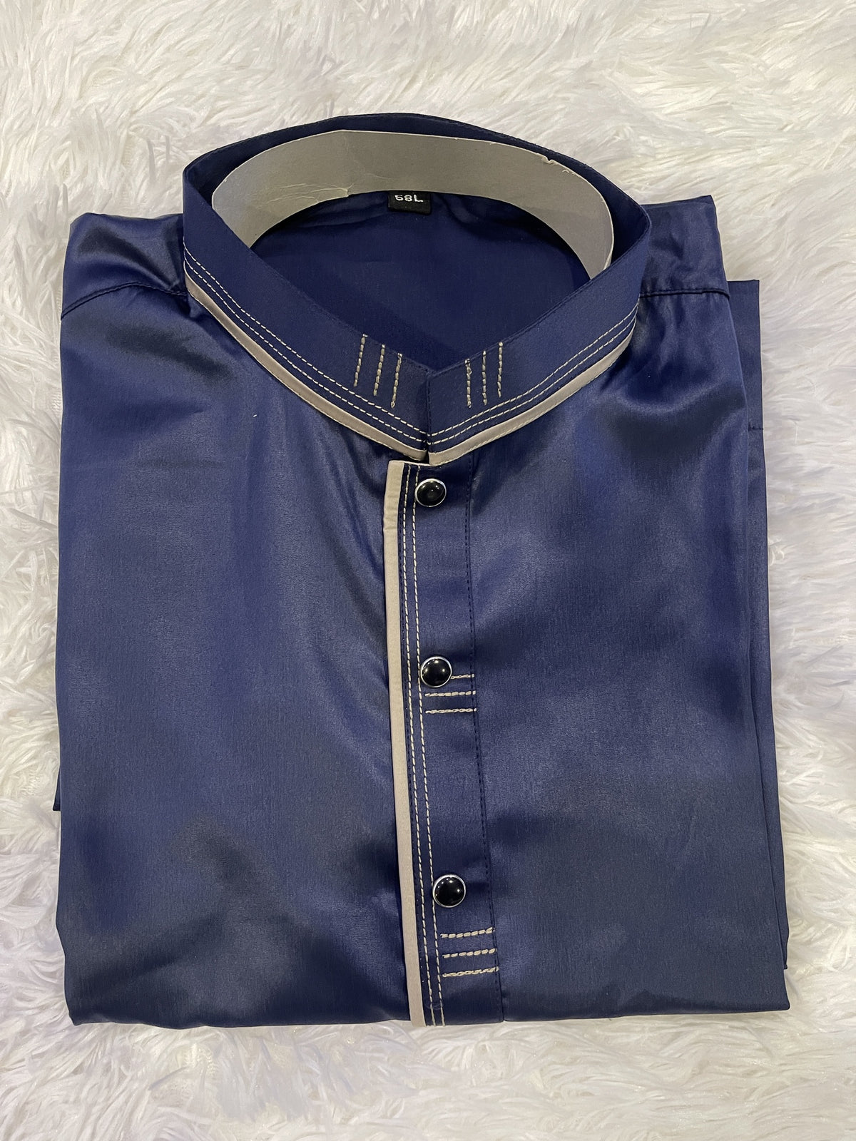 Gown Thobe Men Colorblocked