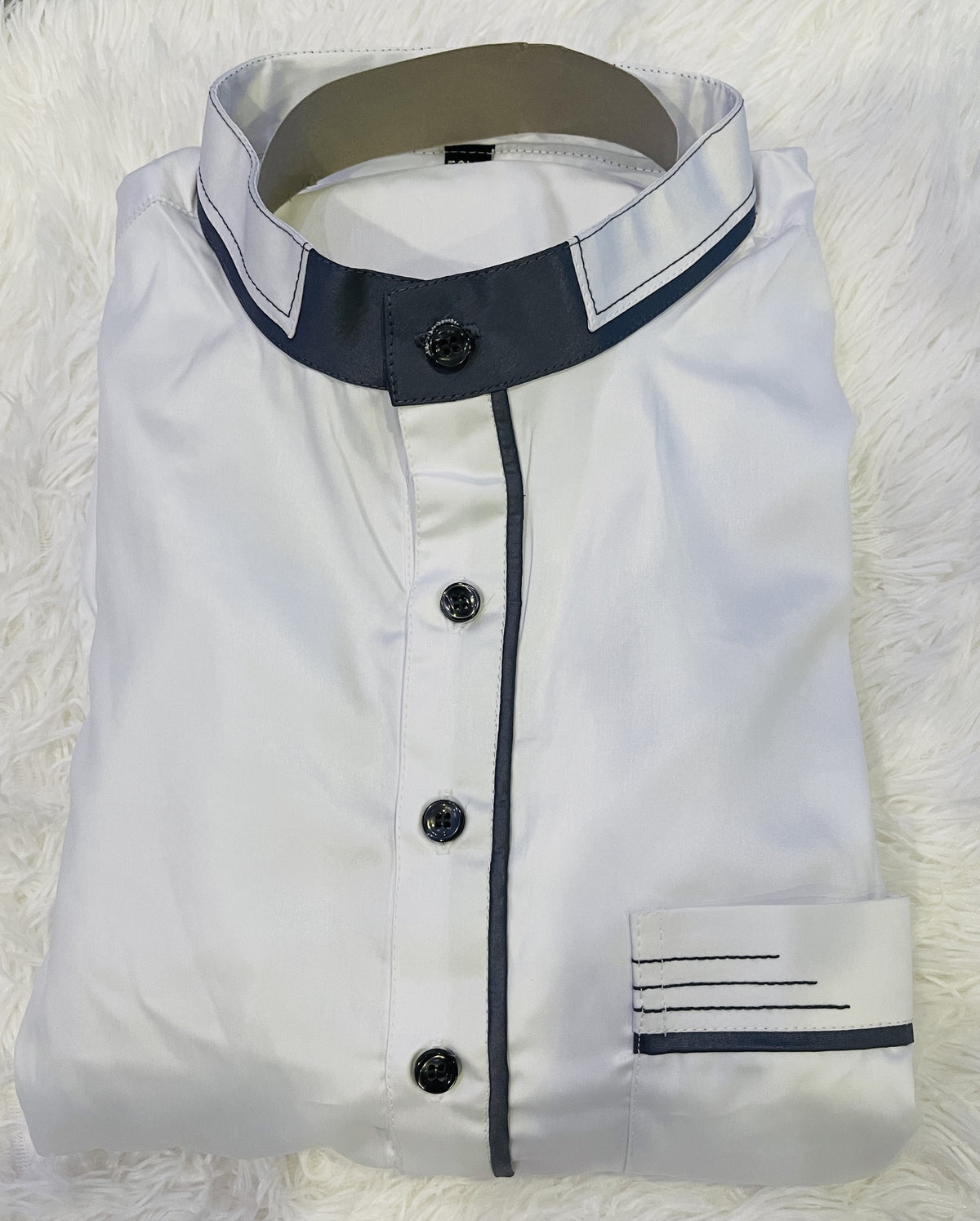 Gown Thobe Men Colorblocked