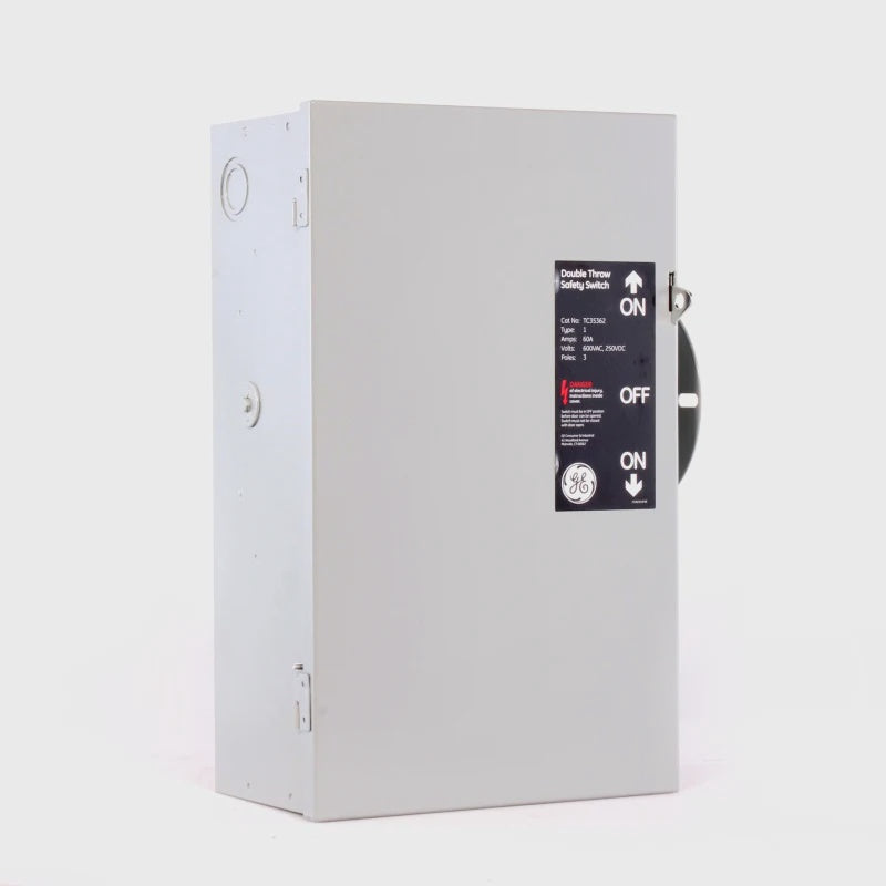 GE Throwover Switch TC35362 60A 3P 240V