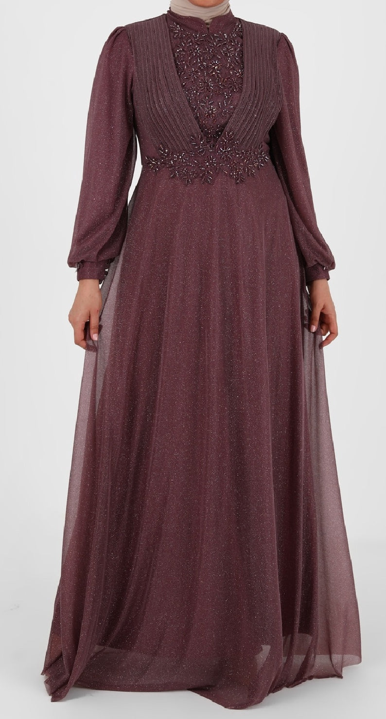 Dress Evening Occasion Rose / Mint / Plum