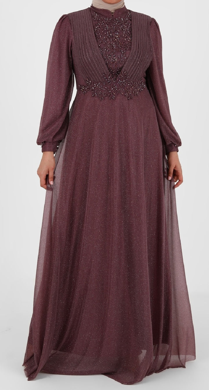 Dress Evening Occasion Rose / Mint / Plum