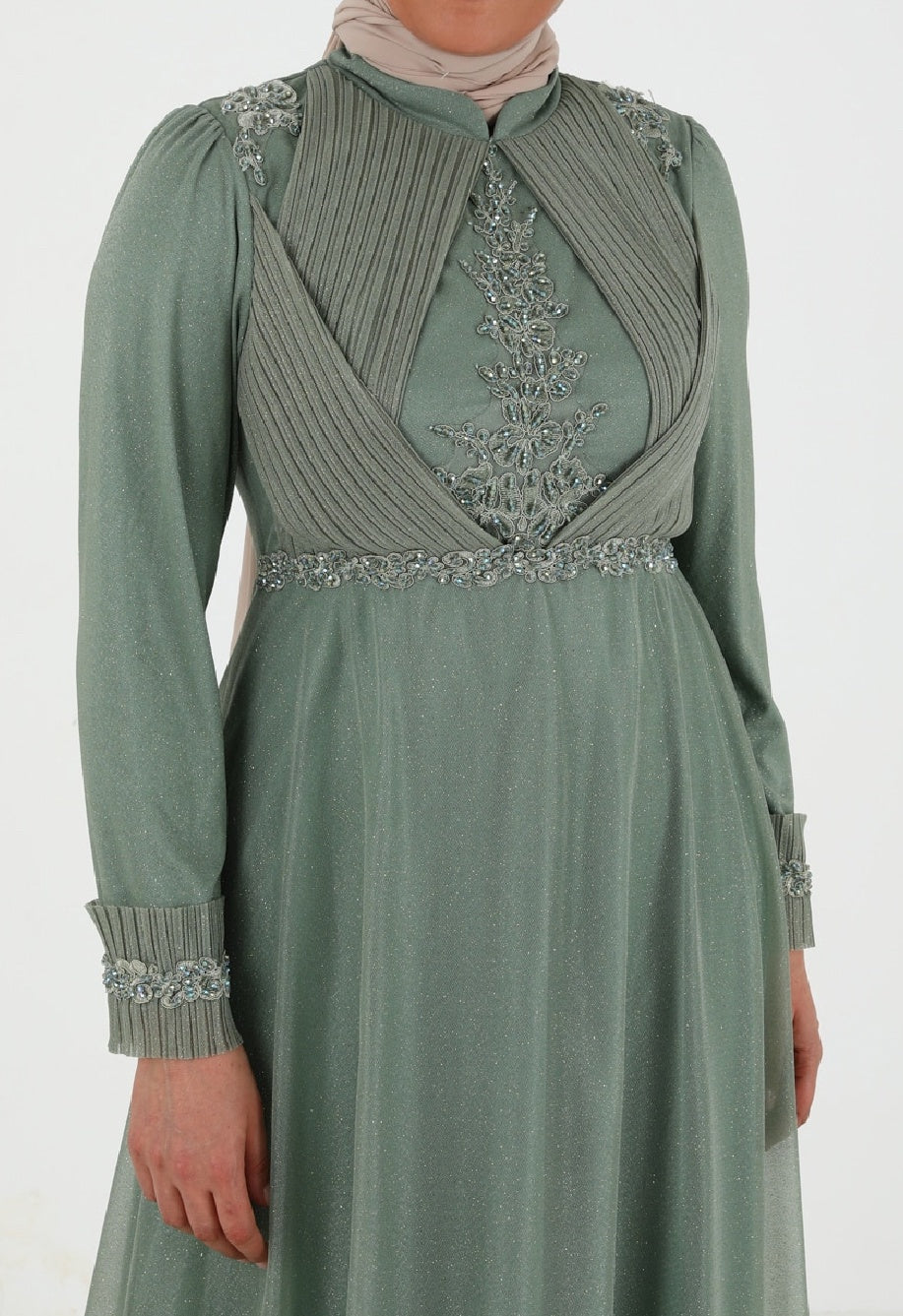 Dress Evening Occasion Rose / Mint / Plum