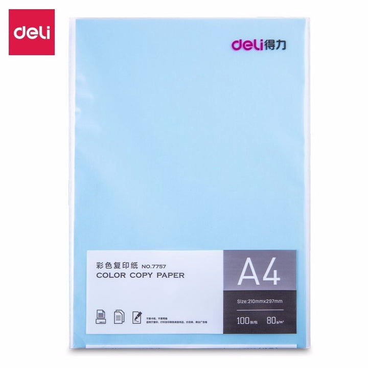 DELI Stationery Paper Color Copy 7757 A4 80G Light