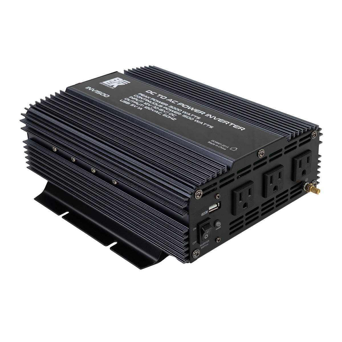 BLASTKING Inverter IBK-INV1500 1500-3000WATT W/USB