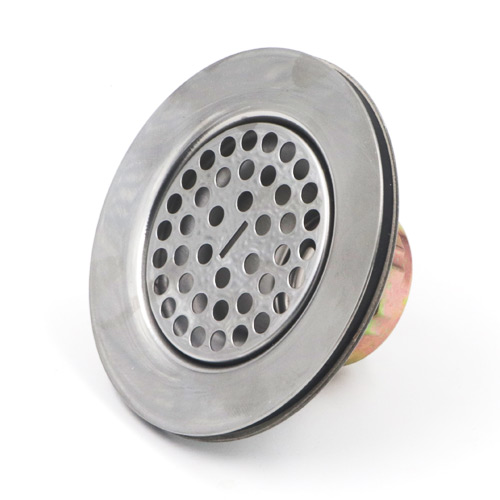 KIOTTO Sink Waste 4" Stainless Steel Flat Top Strainer 3 1/2"-4" #KY10321