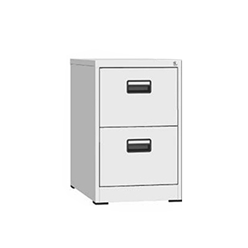 HONDUR Office Cabinet Filing Vertical 2 Drawer Grey HQF-BFC-D02