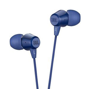 JBL Earpiece C50HI IN-EAR Wired Headphones Original / White