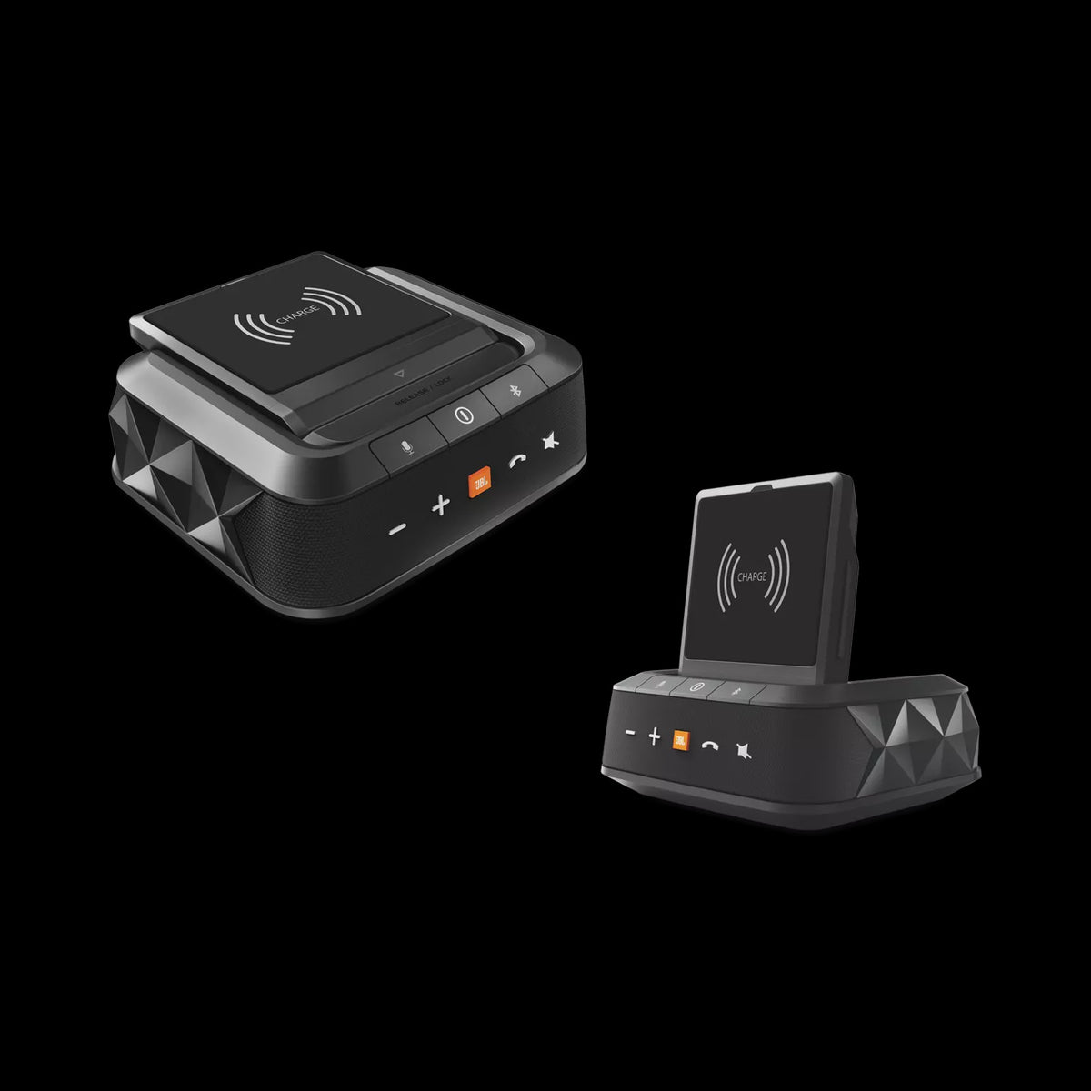 JBL Smartbase Wireless Charger with Bluetooth Handfree Kit & Adas Car Cellphone Holder Original