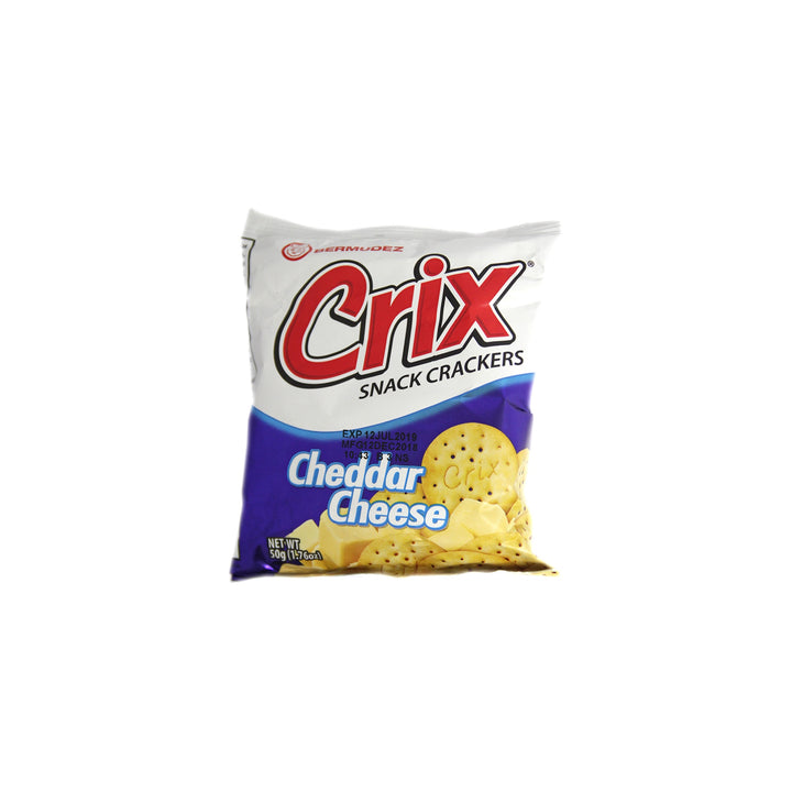 CRIX Bermudez Cheddar Cheese Mini Snack Crackers 50G 1.76OZ