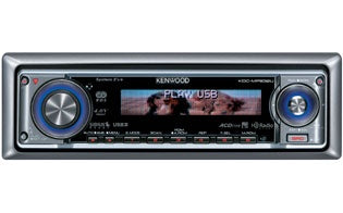 KENWOOD C.d Player Car KDC-MP832U + Free Modulator FM Otu CM-02 Car Bt MP3 Player Rgb Ambient Lighting 3.1A 2USB Charger