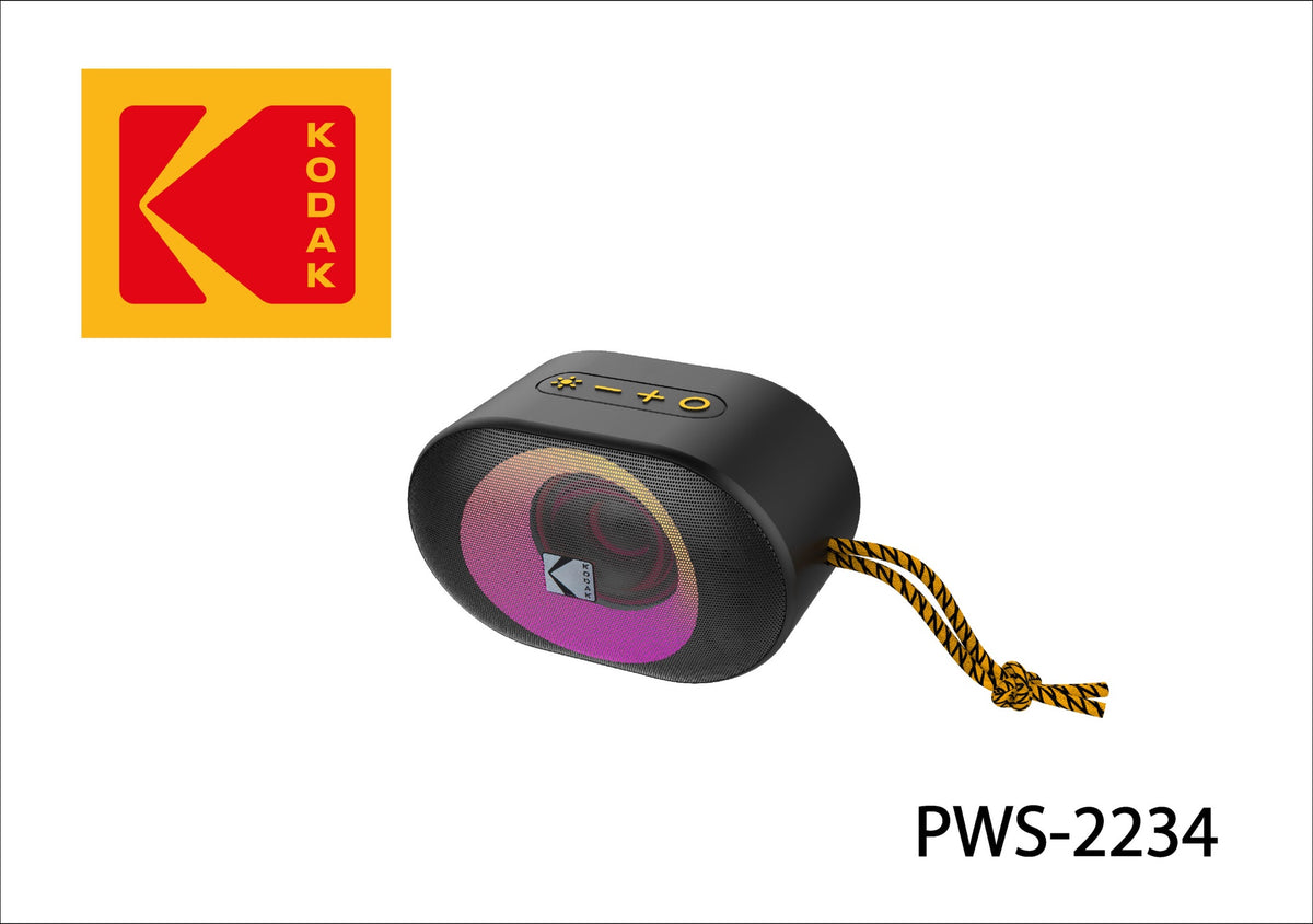 KODAK Music Box Bluetooth PWS2234 Portable Wireless Speaker