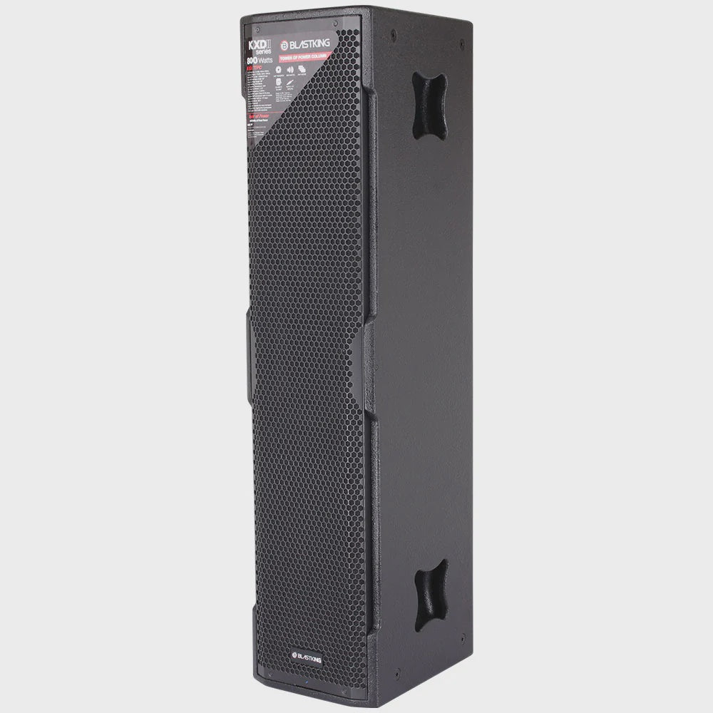 BLASTKING Speaker Box Quad 8" Kxdiitpc Column Powered Each
