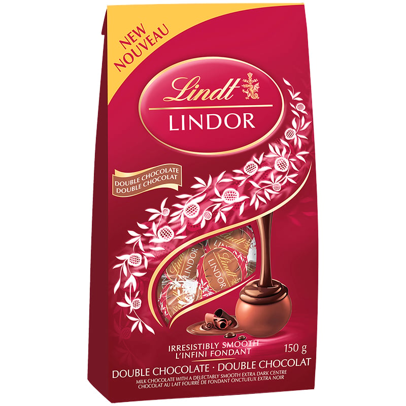 LINDT Lindor Double Chocolate 150G
