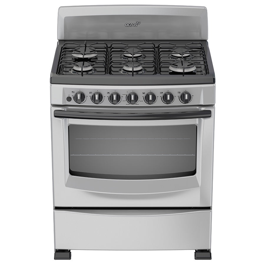 ACROS Stove 6 Burner LAF5431D 30" Silver 1Y
