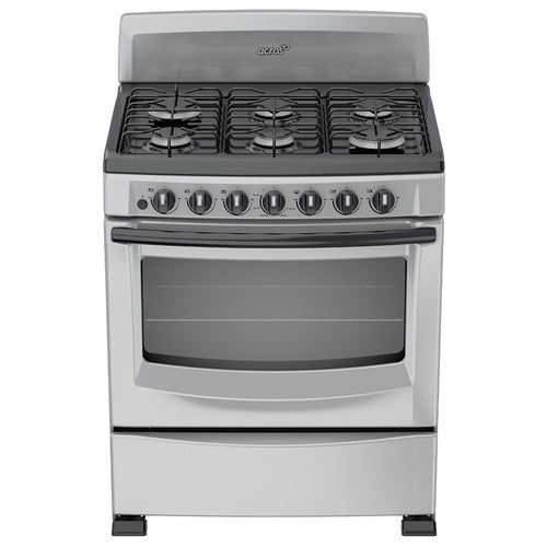 ACROS Stove 6 Burner LAF5431D 30" Silver 1Y
