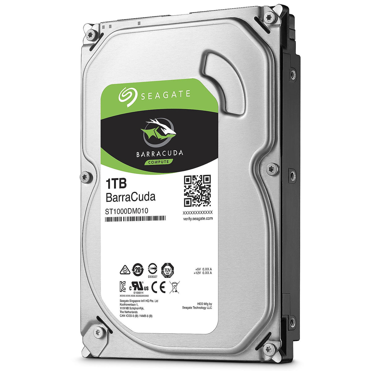 SEAGATE Computer Hard Drive Sata 1TB Barracuda ST1000DM010