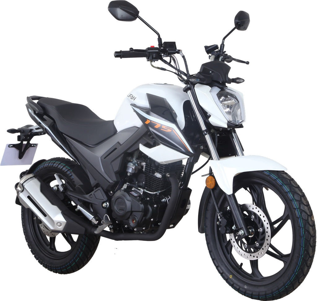 LIFAN Motorcycle LF175-10E Road White